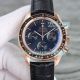 Swiss Replica Omega Speedmaster Moonwatch Gold Case Black Leather Strap Chronograph 42mm Watch3_th.jpg